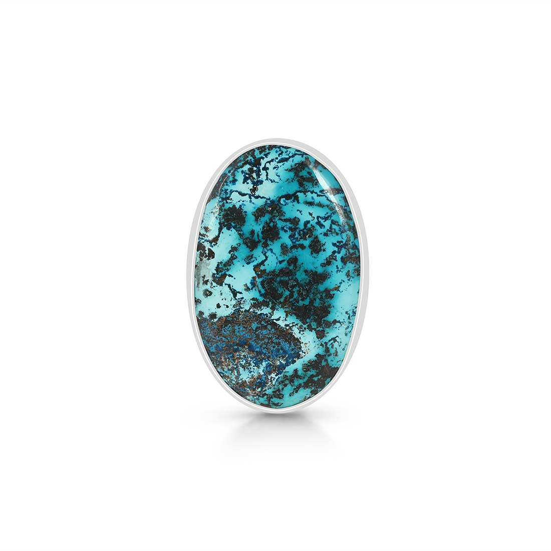 Shattuckite Adjustable Ring-(STK-R-37.)